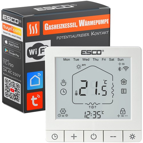 Smart thermostat wlan - smart,